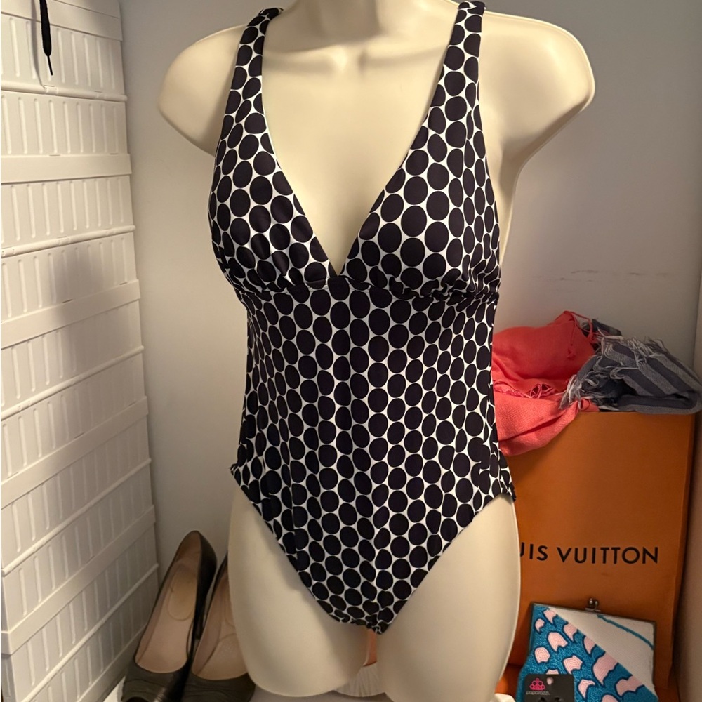 Echo black and white swimsuit